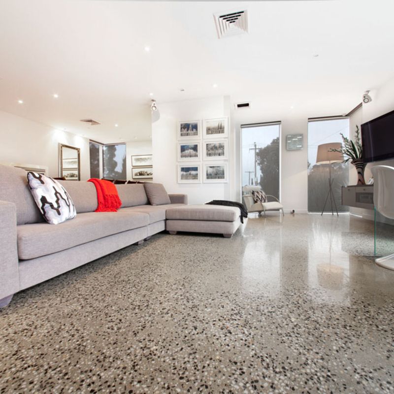 Polished Concrete Floor Residential